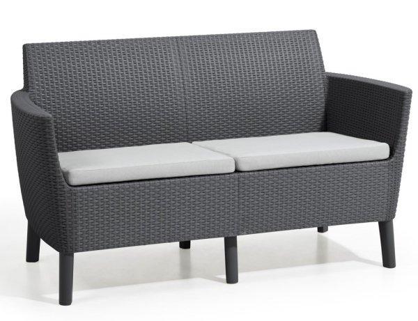 Salema 2 seater sofa - grafit