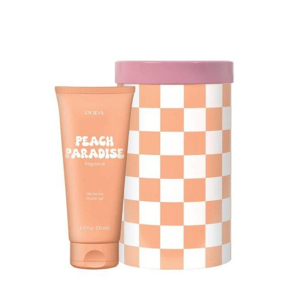 PUPA Milano Tusfürdő Peach Paradise Happy Box (Shower Gel) 200 ml