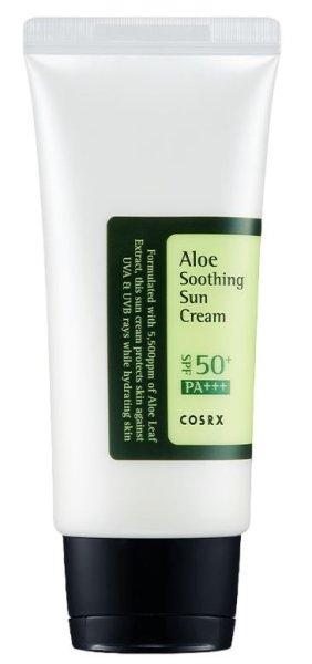 COSRX Nyugtató fényvédő Aloe SPF 50 Pa+++ (Soothing Sun
Cream) 50 ml