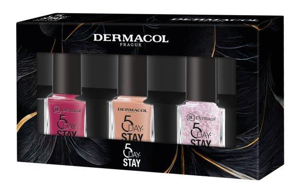 Dermacol Körömlakk készlet 5 Days Stay 3 x 11 ml