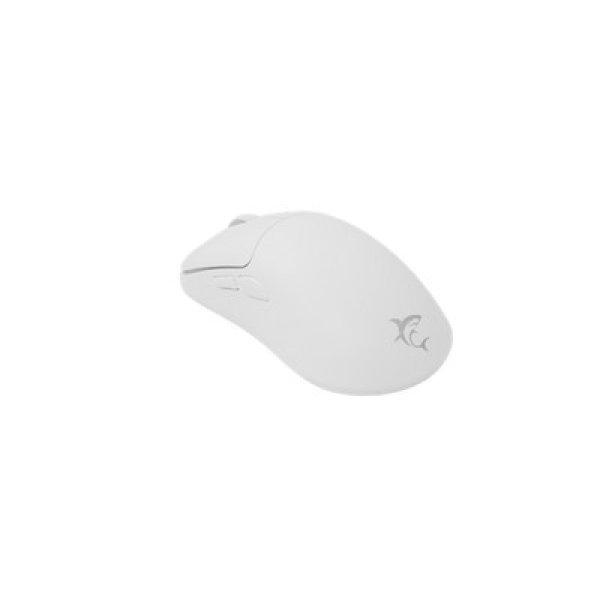 WHITE SHARK AERO-W WGM-5015W gamer egér, 10.000 dpi, 6 gombos fehér