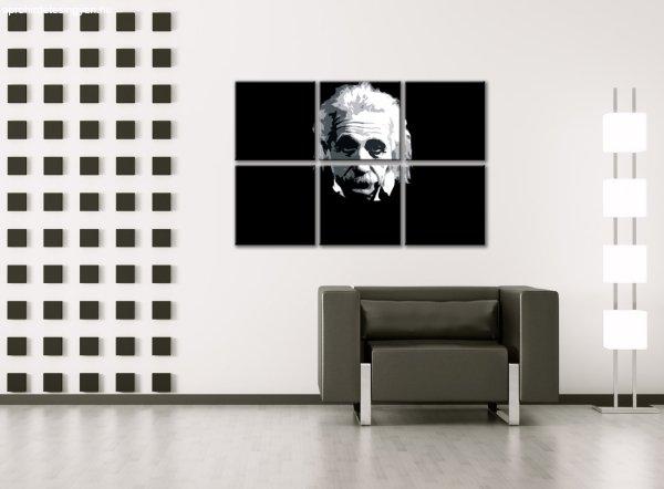 Kézzel festett vászonképek POP Art Einstein  einstein  (POP)