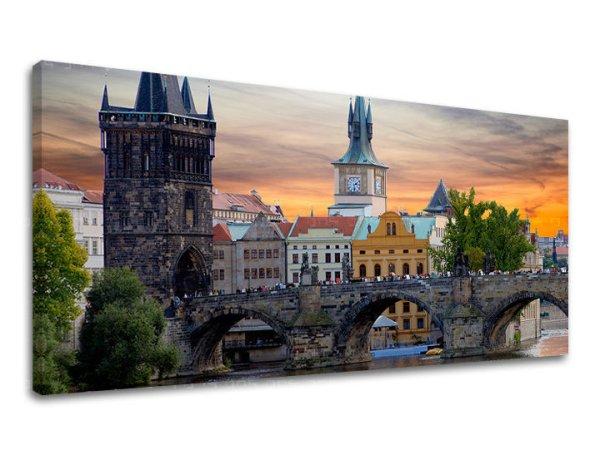 Falikép Panoráma VÁROS PRAHA  (modern vászonképek)