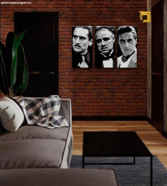 POP Art vászonkép GODFATHER god123  (Képek Robert De Niro,)