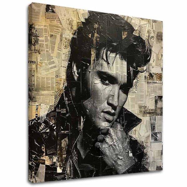 Kép ELVIS PRESLEY - Rock genius | 100% eredeti akril festett kép