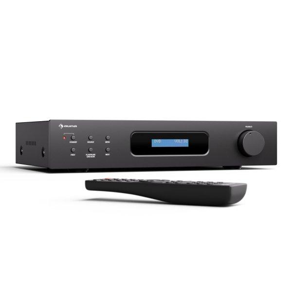 Auna Art22, DAB+ BT HiFi erősítő, DAB+/FM rádió erősítő