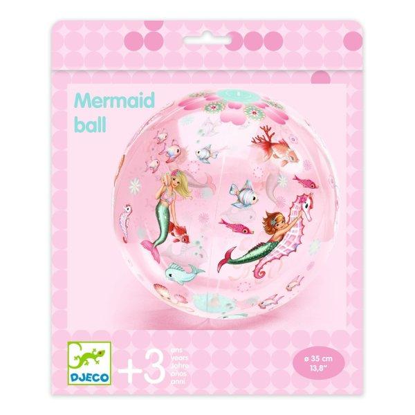 Sellős felfújható labda 35 cm - Mermaid Ball - DJ00176