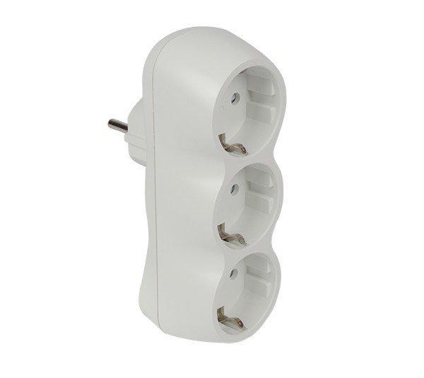 ADAPTER TRIPLA,FEHÉR 192209