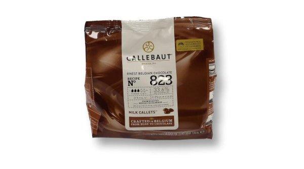 Callebaut tejcsokoládé pasztilla – 400g sütéshez és díszítéshez