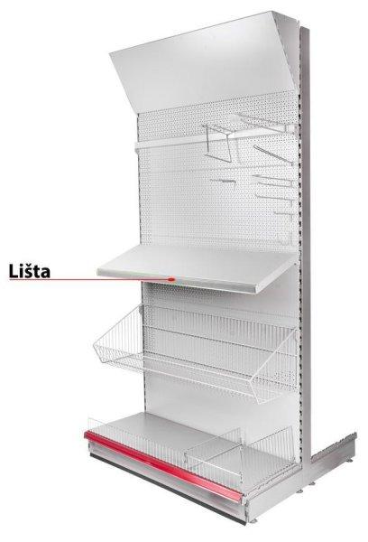 Racks H29 szalag, 1250 mm, átlátszó * L *