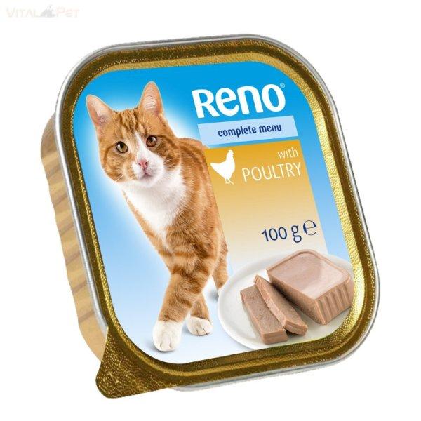 Reno alutálcás csirkés macskaeledel 100 g 