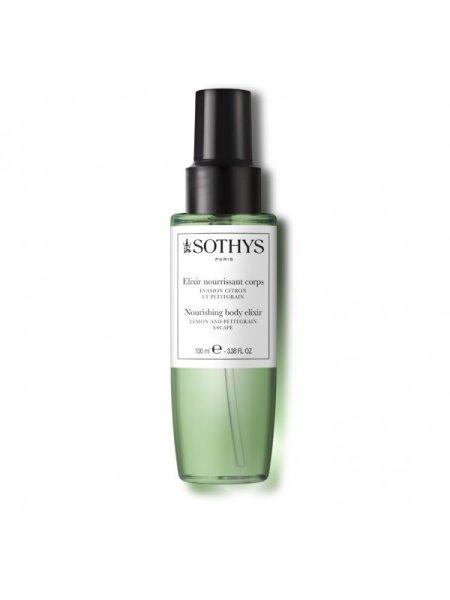 SOTHYS Paris Tápláló testelixír Lemon and Petitgrain Escape
(Nourishing Body Elixir) 100 ml