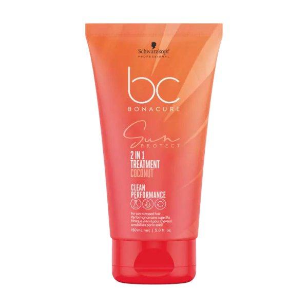 Schwarzkopf Professional Hajkezelő és kondicionáló 2 az
1-ben Bonacure Sun Protect (2 in 1 Treatment) 150 ml