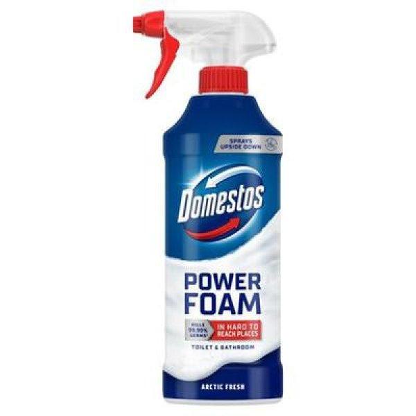 WC- és fürdőszoba tisztító hab, 435 ml, DOMESTOS "Power Foam",
Arctic Fresh