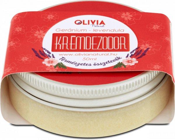 Olivia Natural geránium-levendula krémdezodor 50 ml