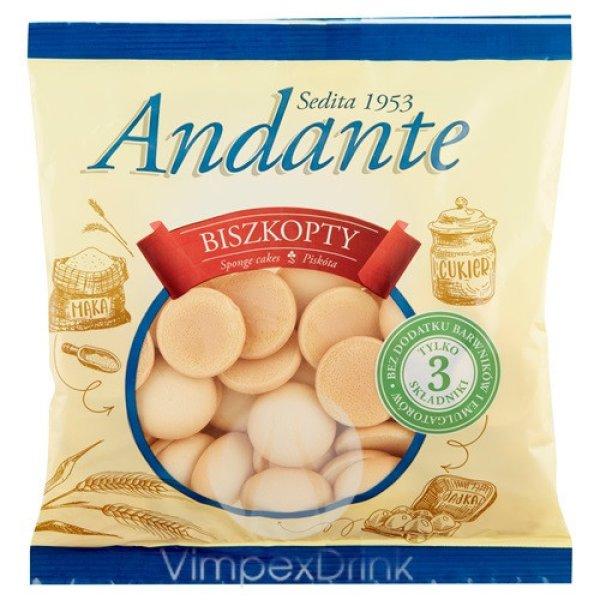 Andante Kerek piskóta 130g