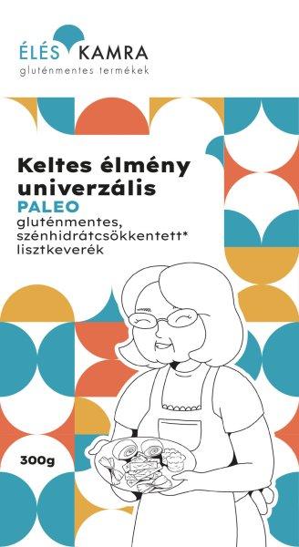 Éléskamra keltes élmény univerzális szénhidrátcsökkentett lisztkeverék
300 g