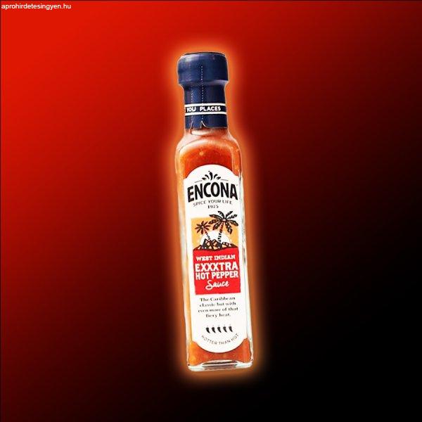 Encona Extra Hot Pepper Sauce extra csípős chiliszósz 142ml