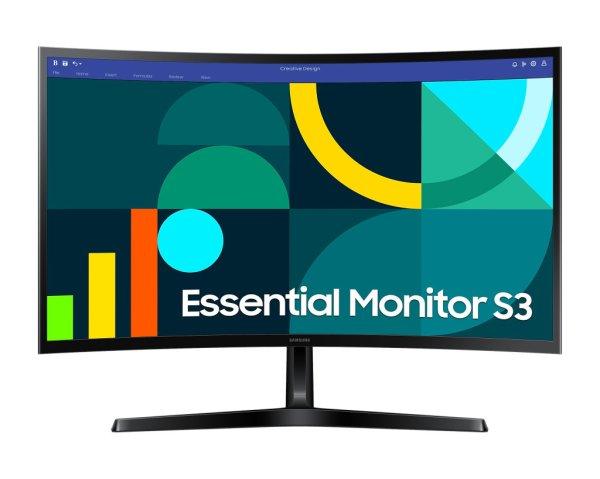 SAMSUNG 27" LS27D366GAUXEN FHD VA 16:9 4ms ívelt monitor