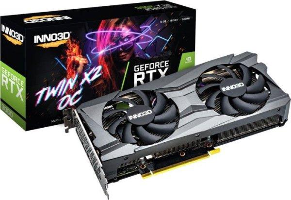 Inno3D GeForce RTX3060 12GB DDR6 Twin X2 OC (LHR)