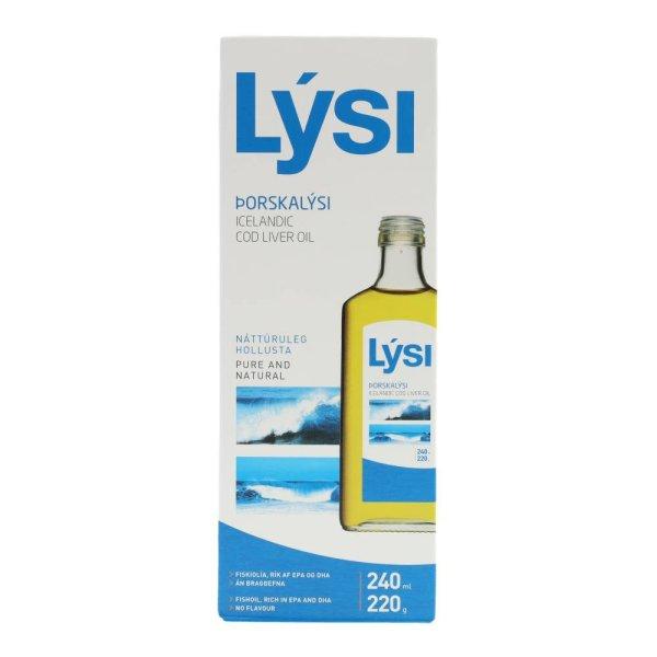 LYSI TŐKEHALMÁJ OLAJ NATÚR