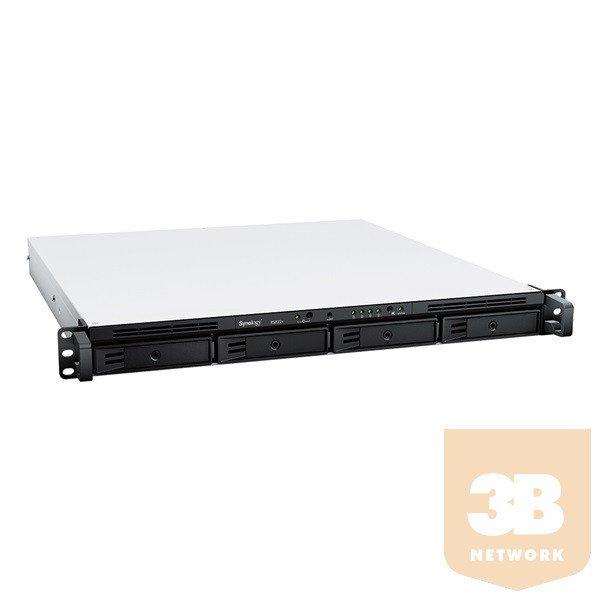 SYNOLOGY NAS 4 fiókos AMD Ryzen V1500B 4x2,2GHz, 2GB DDR4, 4x1GbE, 1xeSATA -
RS822+