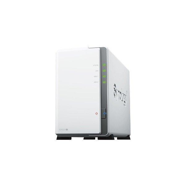 SYNOLOGY NAS 2 fiókos DS223j 2x8TB HDD-vel, Realtek RTD1619B 4x1,7GHz, 1GB
DDR4, 1x1GbE, 2xUSB3.2Gen1