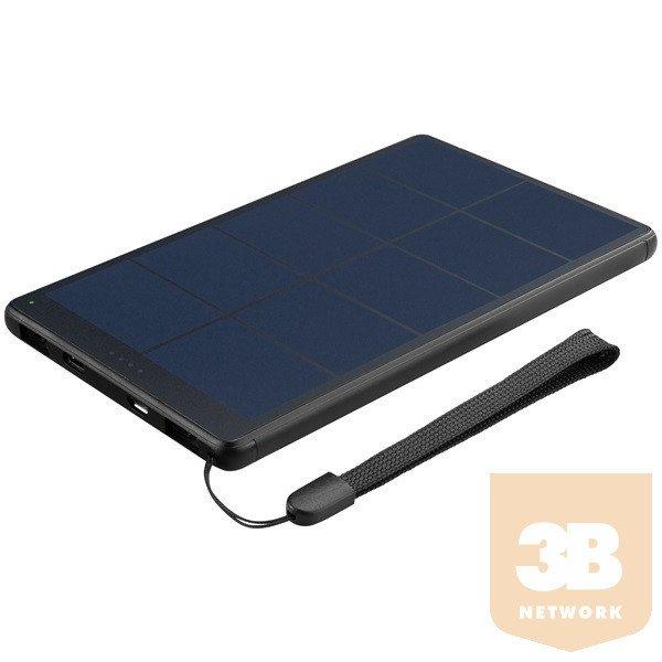 SANDBERG Hordozható akkumulátor, Urban Solar Powerbank 10000