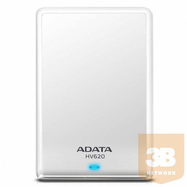 External HDD Adata HV620 ,2TB ,White ,SuperSpeed USB 3.1