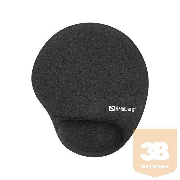 SANDBERG Egérpad és ergonomikus eszköz, Memory Foam Mousepad Round