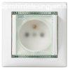 Legrand 774220 Valena fehr 2P+F IP44 csatlakozaljzat csap
