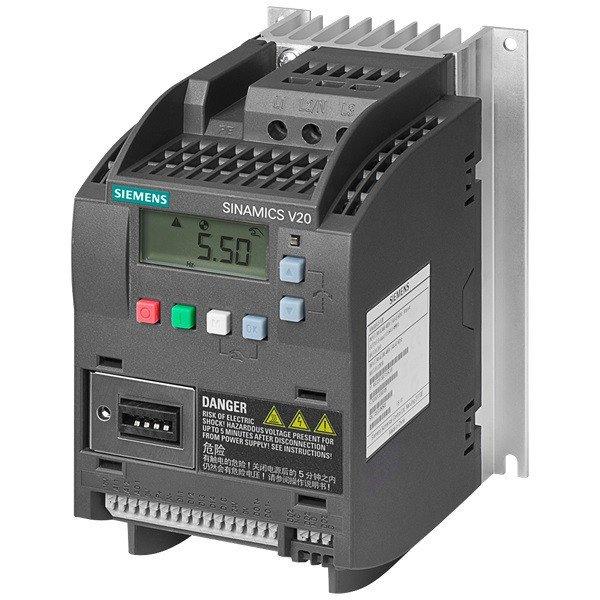 Siemens 6SL3210-5BE22-2UV0 SINAMICS V20, 3AC400V 2.2KW UNFILTERED
frekvenciaváltó