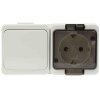 Anco 321350 Junior falon kvli IP44 vzszintes fehr kapcso