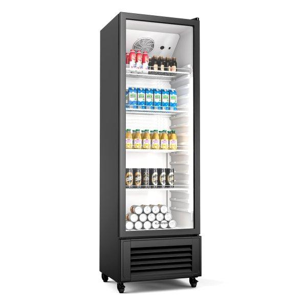 Klarstein GrandCooler italhűtő | 306 l | LED világítás | kerekekkel | 4
polc