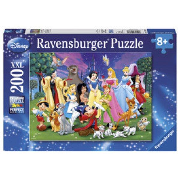 Ravensburger Puzzle 200 db - Disney kedvencek