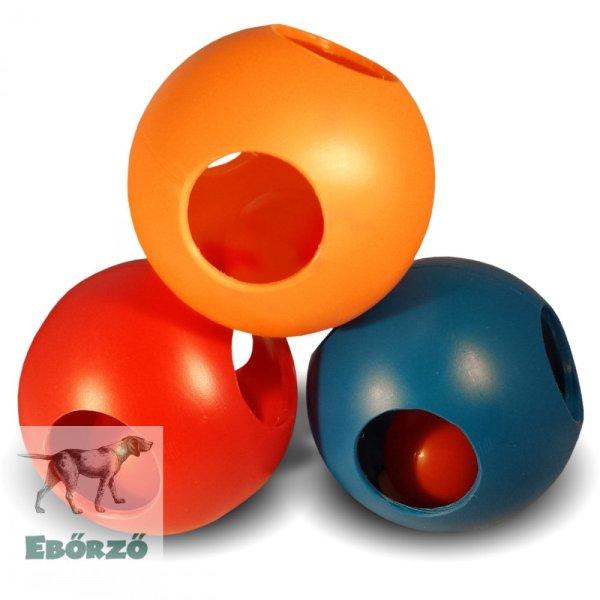 Soft-Flex Pawzzle Ball L méret - narancs (15 cm)