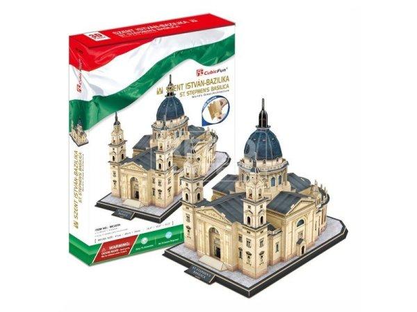 3D puzzle: Szent István Bazilika CubicFun 3D híres magyar épület makettek