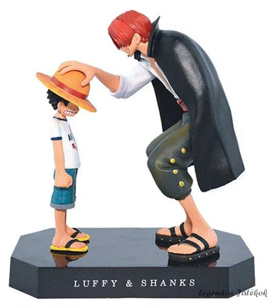 One Piece - Luffy és Shanks figura