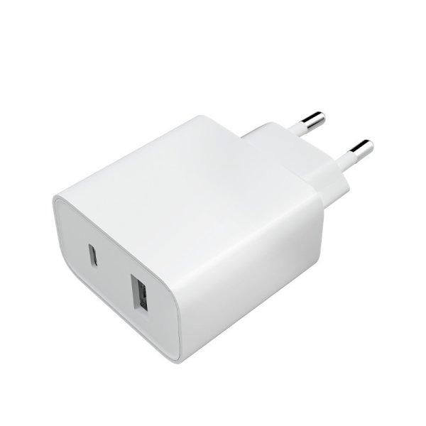 Mi 33W Wall Charger (Type-A + Type-C) - hálózati gyorstöltő 2 kimenettel