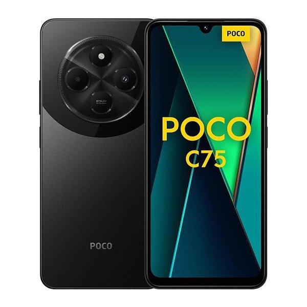 POCO C75 6GB+128GB okostelefon, Black