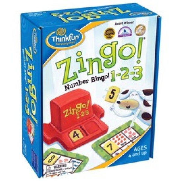 Thinkfun: Zingo 1-2-3 társasjáték