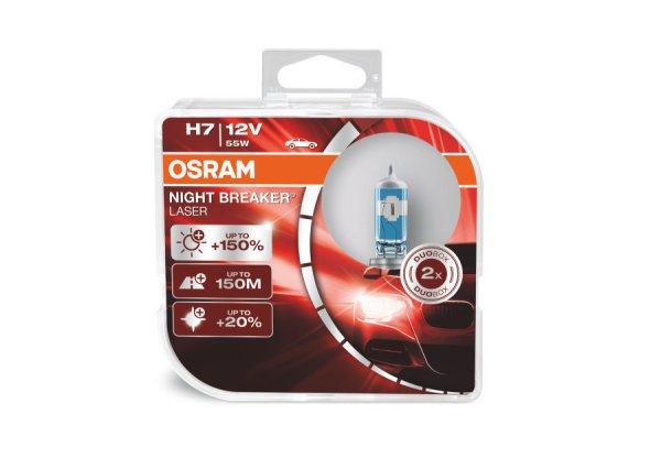 H7 12V 55W Osram 64210NL +150%