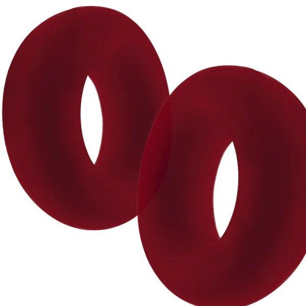 Hünkyjunk Stiffy Cockring 2-Pack - Cherry Ice péniszgyűrű