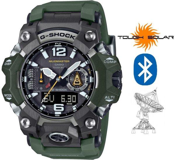 Casio G-Shock PRO Mudmaster GWG-B1000-3AER Tough Solar Bluetooth Radio
Controlled (678)