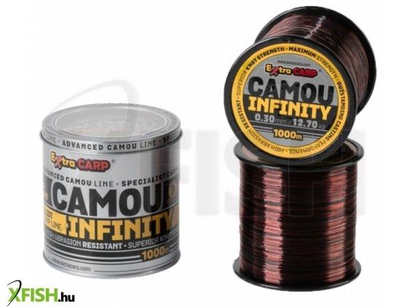 Extra Carp Infinity Camou Monofil Pontyozó Zsinór 1000m 0,30 mm 12,70 kg