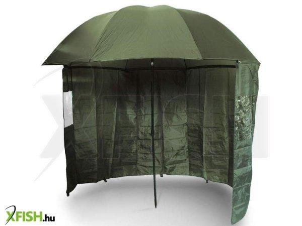 NGT Green Brolly with Zip on Side Sheet 45 Sátras ernyő 220 cm