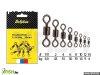 Delphin Rolling Swivel A-01/10Pcs Bn/10-Forgkapocs