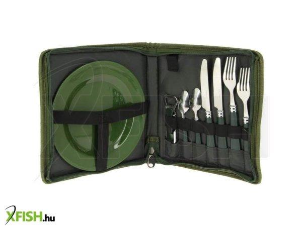 NGT Day Cutlery PLUS Set 9 részes kemping étkészlet szett