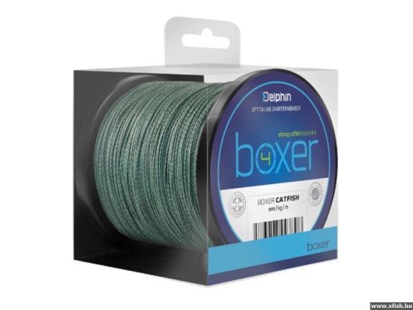 Delphin Boxer Zöld Fonott Harcsázó Zsinór 150m 0,40mm 30,1kg