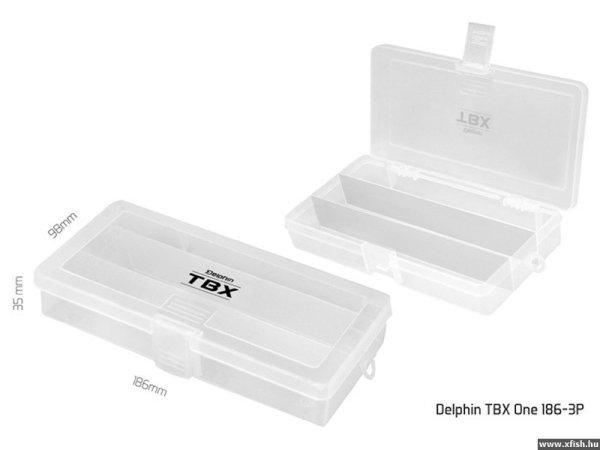 Delphin Tbx One Szerelékes Doboz 186-3P 186x98x35 mm
